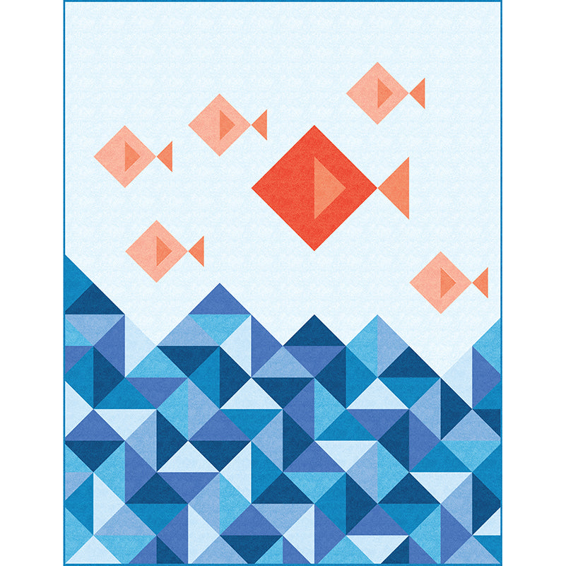 Quilt Pattern - Little Fishies by Whole Circle Studio