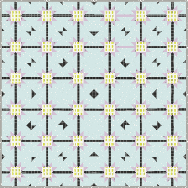 Quilt Pattern - Meteor Shower by the.weekendquilter