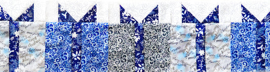 Blue Holidays Quilt-Along Day 4