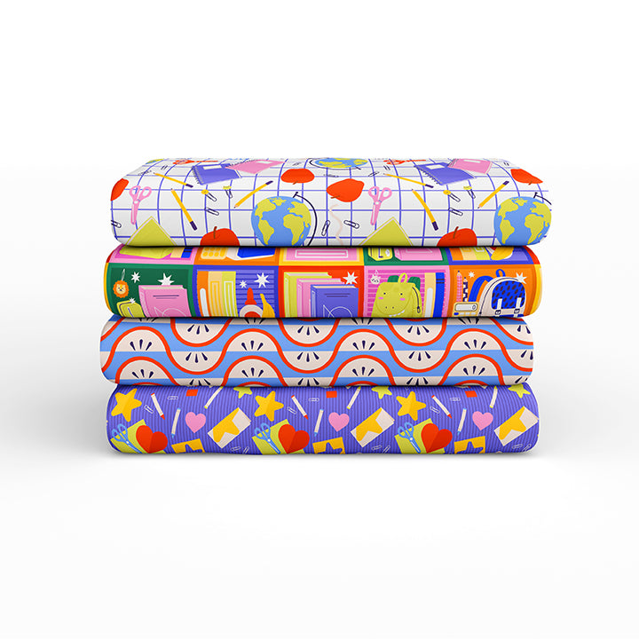 Kindergarten Cubbies by PBS Fabrics