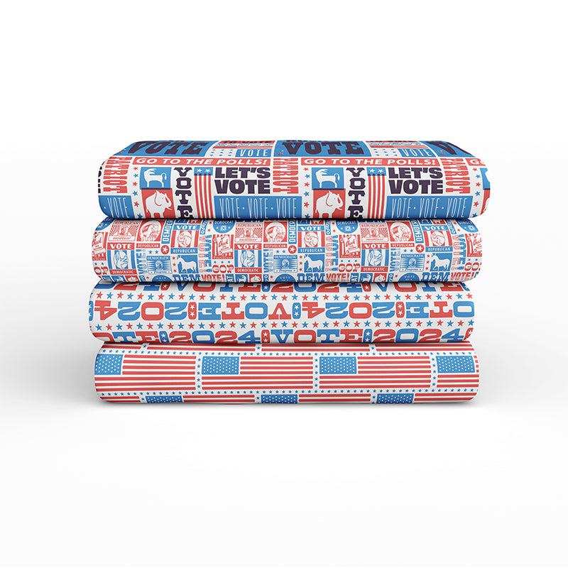 Patchwork Politics by PBS Fabrics