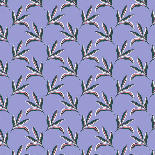 Tropical Leaves - Lilac