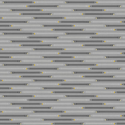 Pencil Stripes - Grey