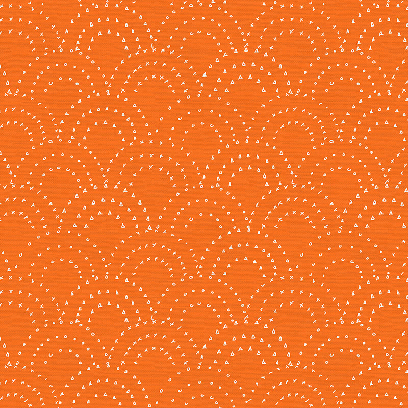 Stamped Clamshell - Orange