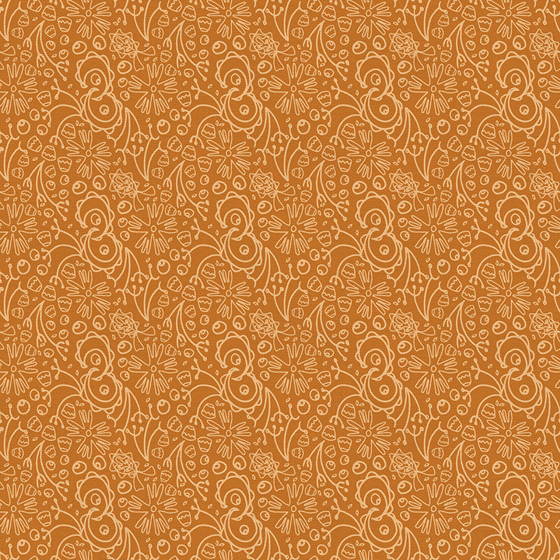 Swirl Tonal - Orange
