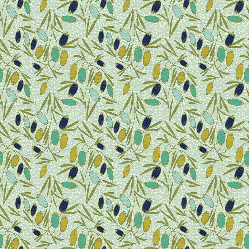 Dancing Tulips - Blue