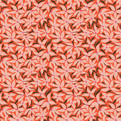 Floral Twist - Orange