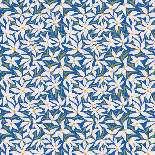 Floral Twist - Blue