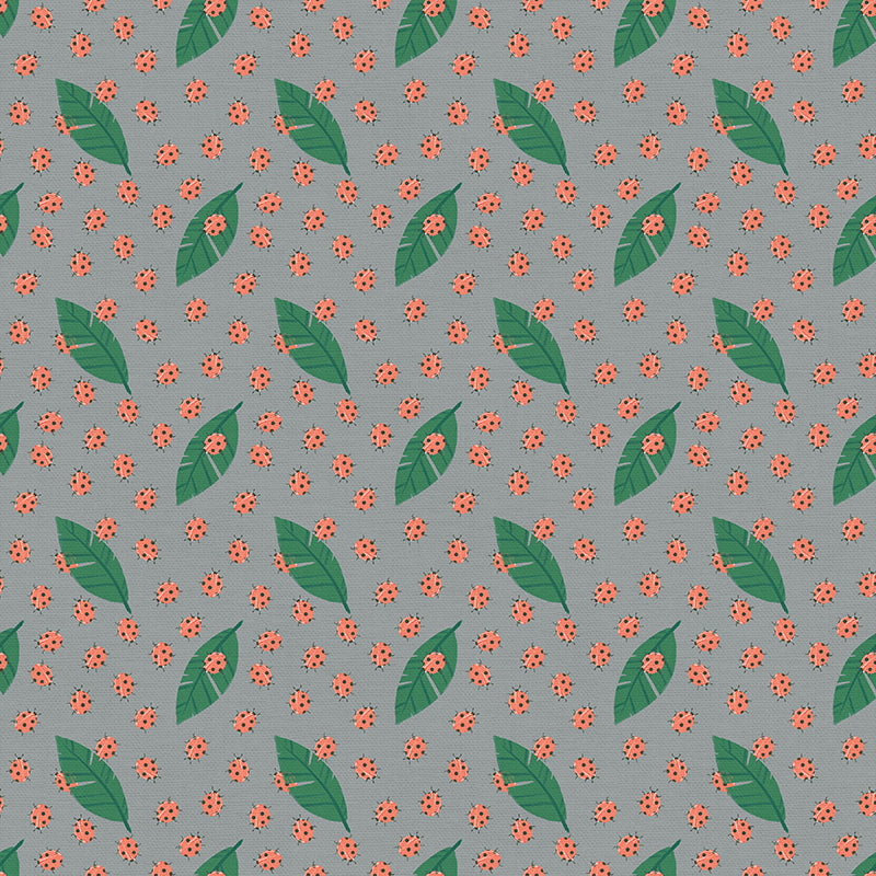 Lady Bugs - Grey