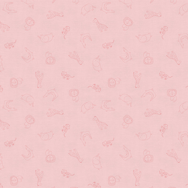Animal Outline - Pink