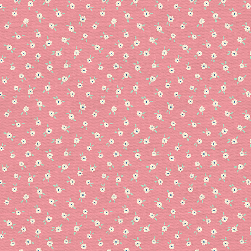 Ditsy Floral - Pink Cream