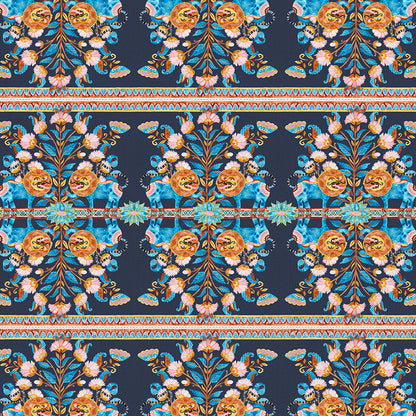 Asiatic Lion - Blue