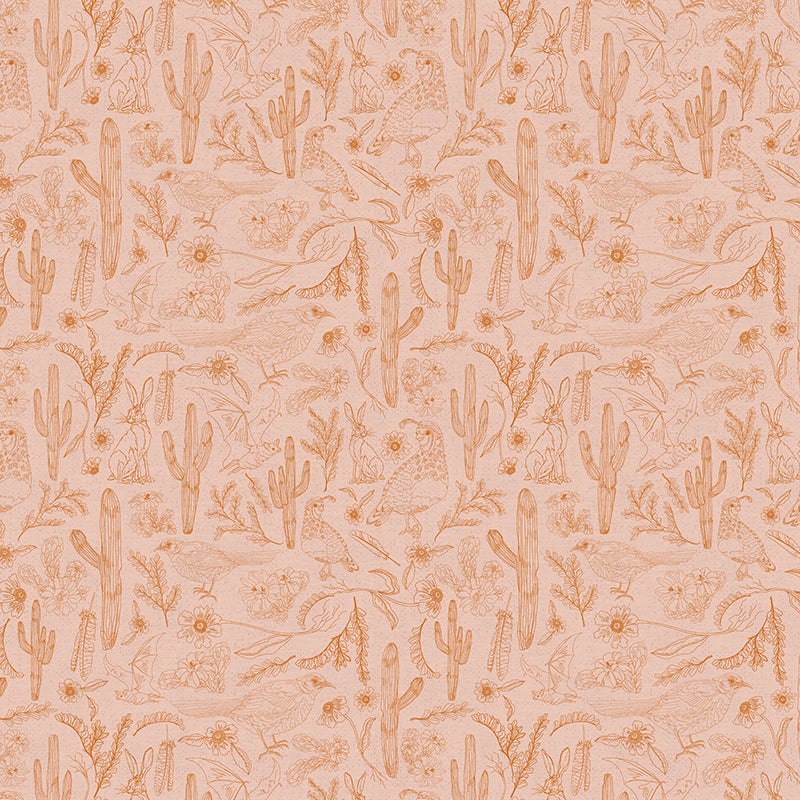 Desert Menagerie - Peach