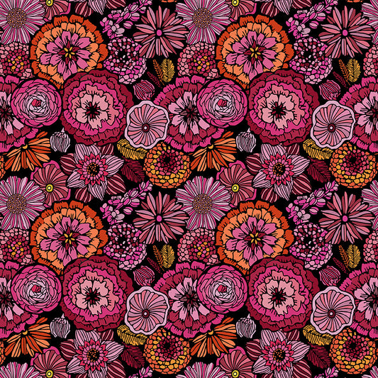 Blooming Elegance - Pink/Orange