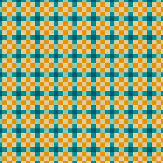 Quilted - Teal