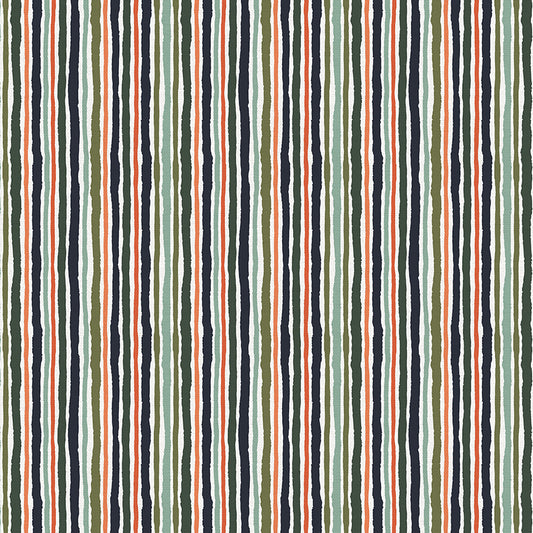 Stripe - Green/Navy