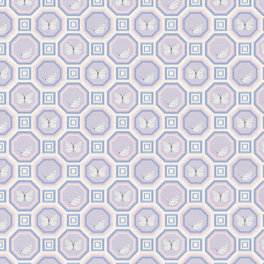 Hexagons - Purple