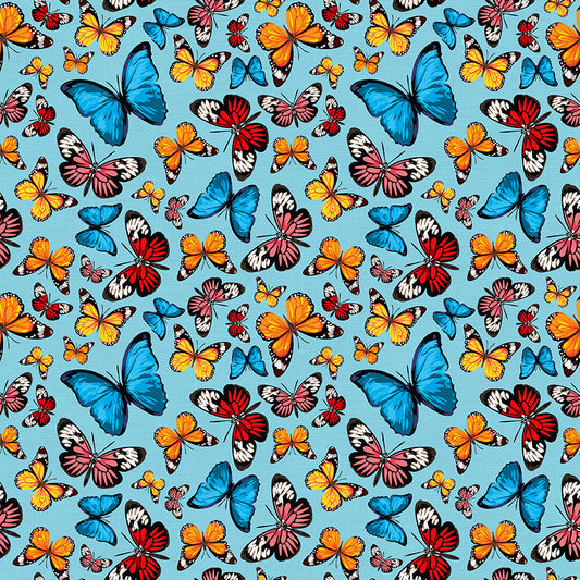 Butterflies - Baby Blue