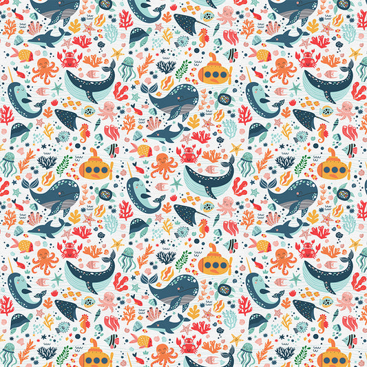 Marine Marvels - White