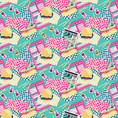 Order Up - Blue/Pink