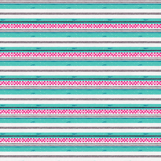 Counter Stripe - Blue/Pink
