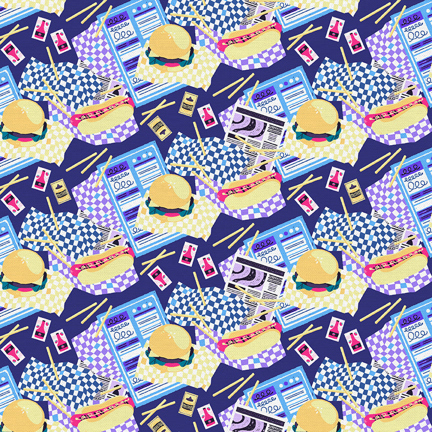 Order Up - Blue/Purple