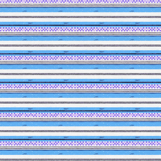 Counter Stripe - Blue/Purple