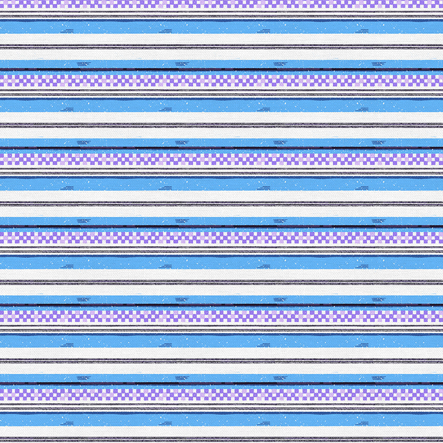 Counter Stripe - Blue/Purple