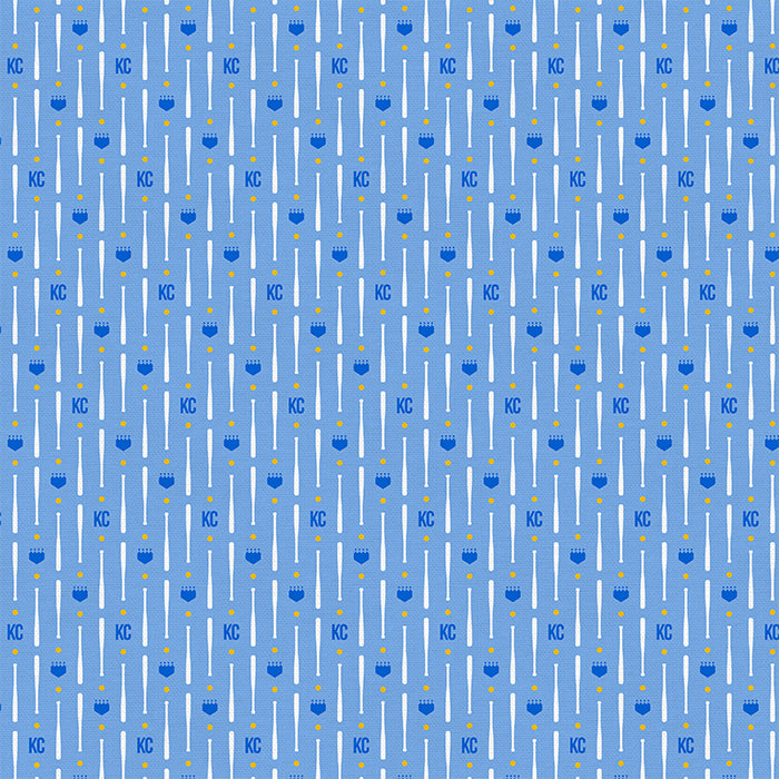 KC Stripe - Blue/Gold