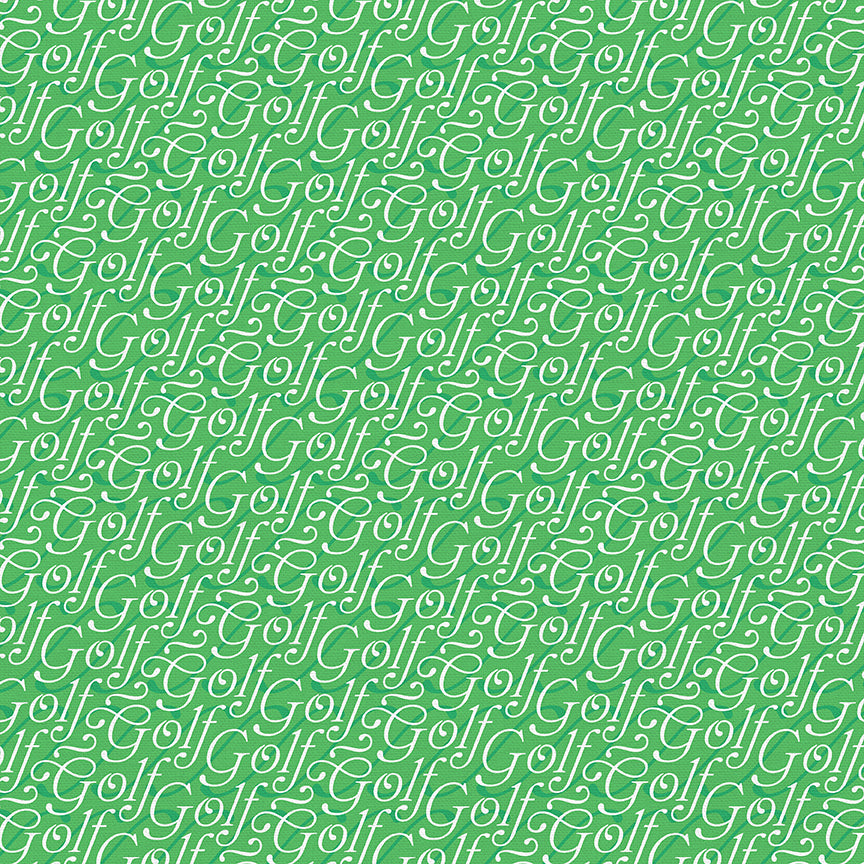 Golf Script – Paintbrush Studio Fabrics