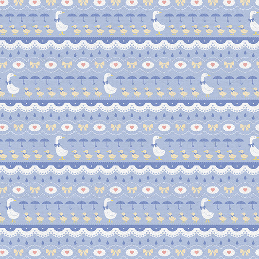 Mother Duck Lace - Blue