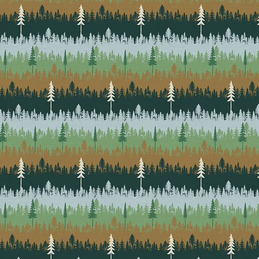 Treeline - Green/Brown
