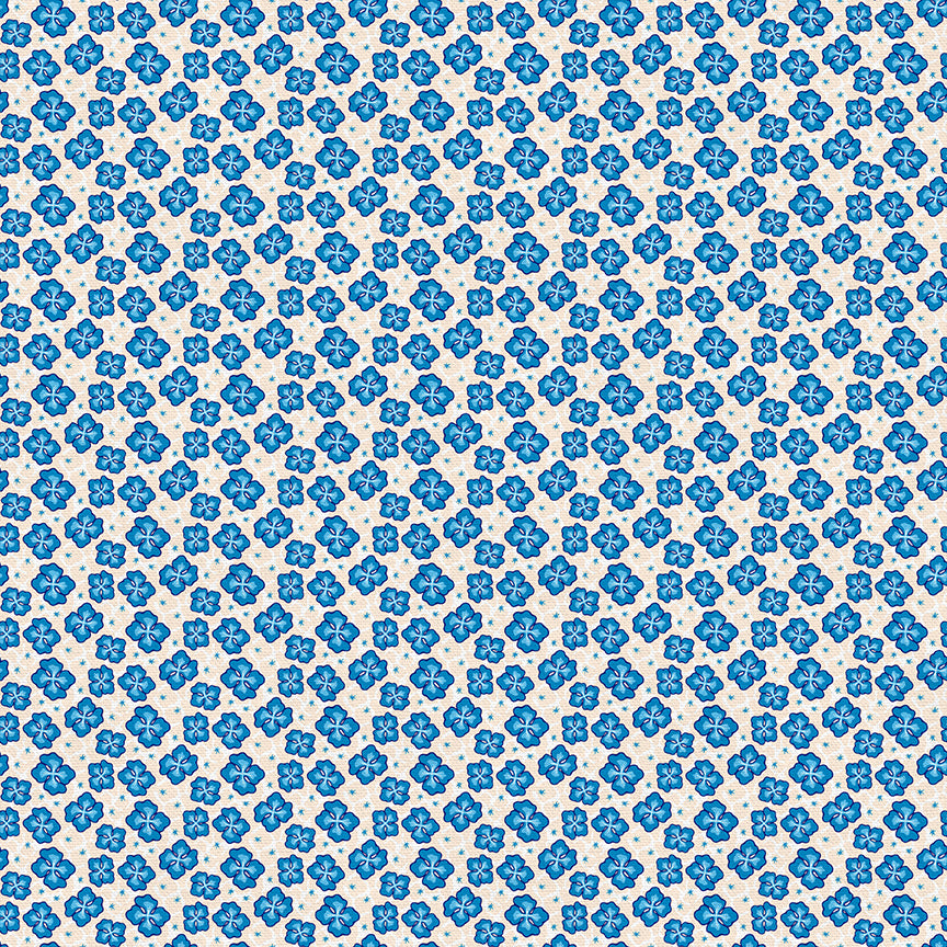 Luau Florals - Blue