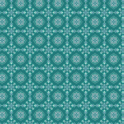 Bombay Foulard - Teal