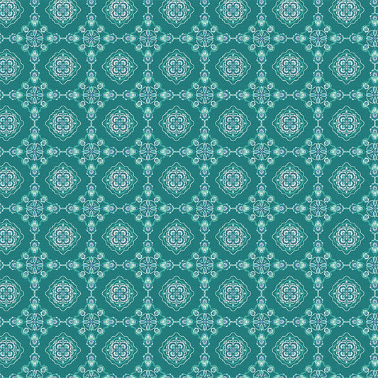 Bombay Foulard - Teal