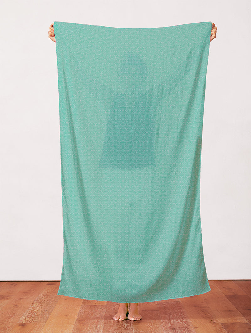Saree Embroidery - Teal