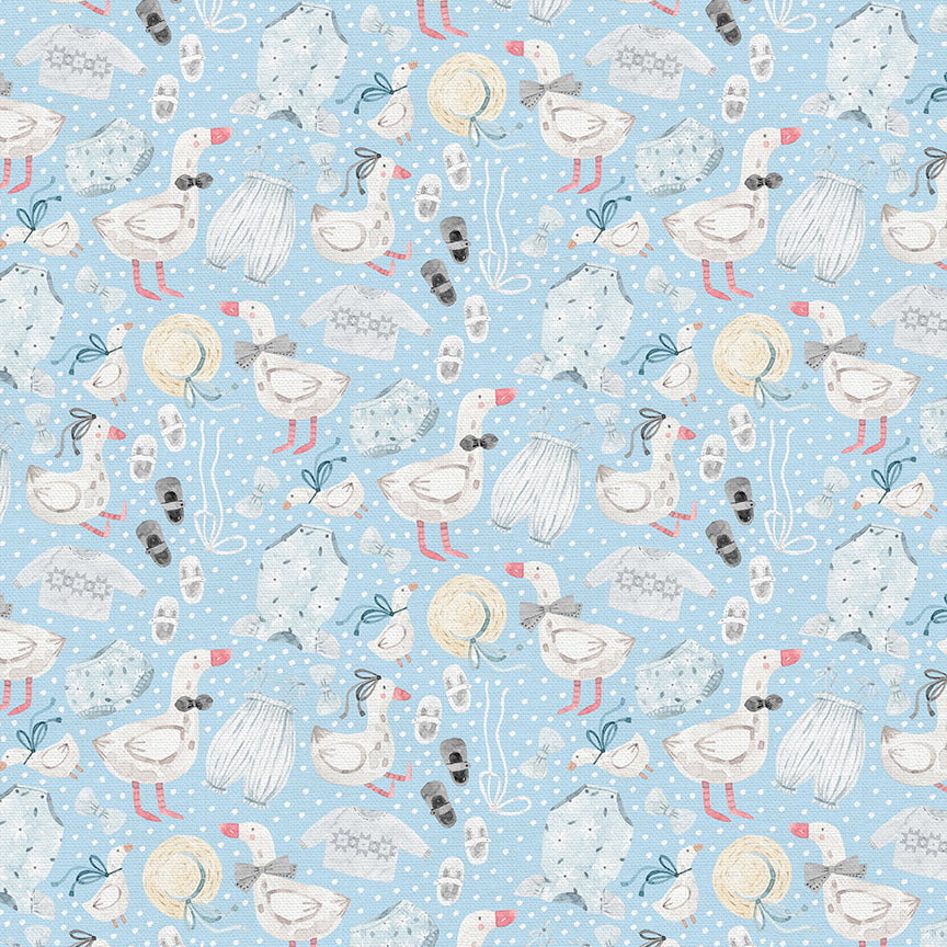 Dress up Duck - Blue