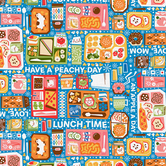 School Lunch - Blue