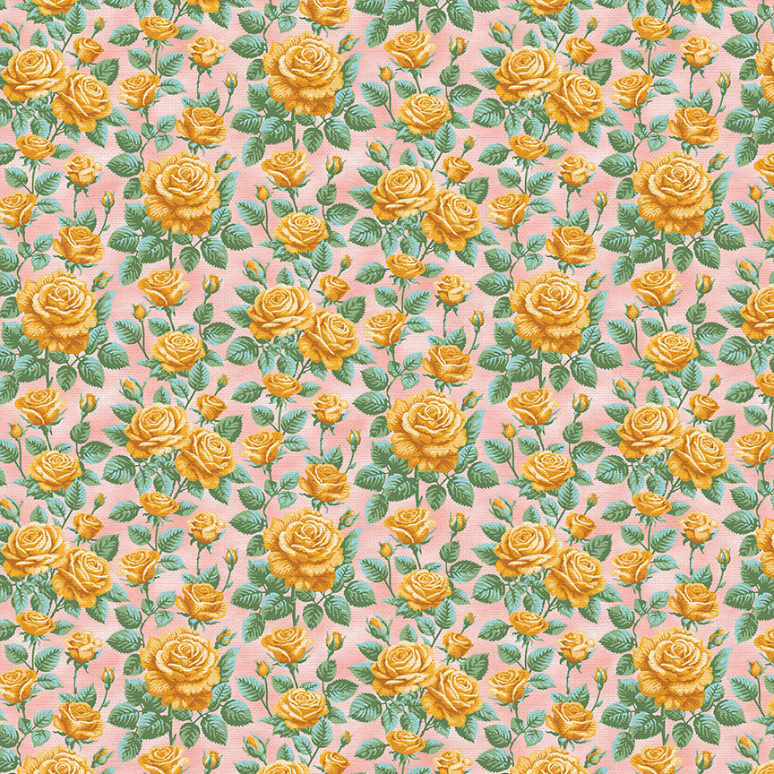 Rose Stems - Yellow/Pink