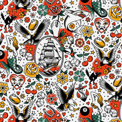 Timeless Tattoos - White