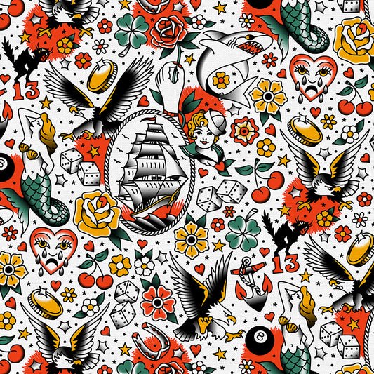 Timeless Tattoos - White