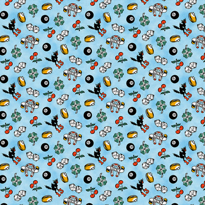 Lucky Tattoo Toss - Blue