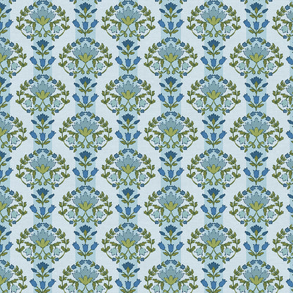 Wallpaper Stripe - Blue/Green