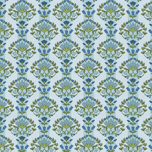 Wallpaper Stripe - Blue/Green