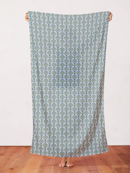 Wallpaper Stripe - Blue/Green