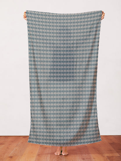 Lush Lattice - Dark Blue