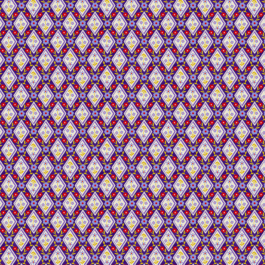 Diamonds - Dark Blue