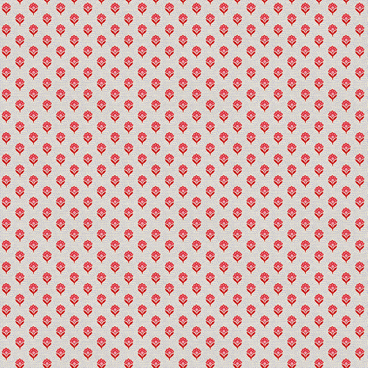 Dots and Daisies - Red