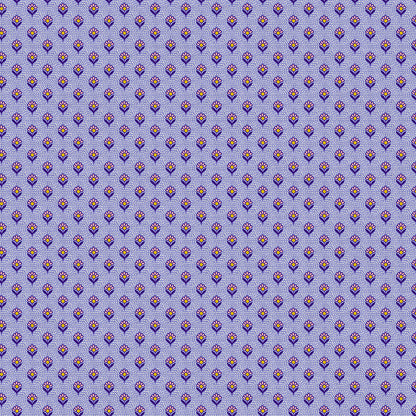 Dots and Daisies - Blue