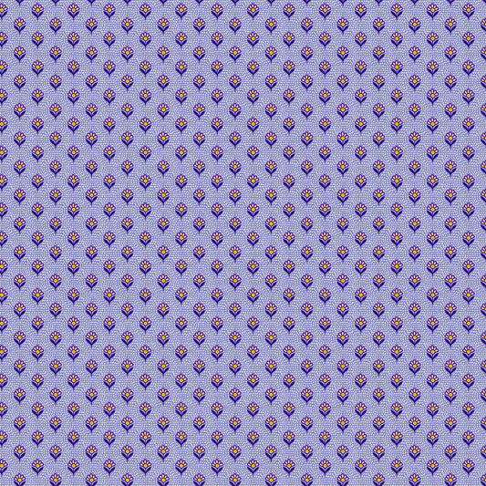 Dots and Daisies - Blue